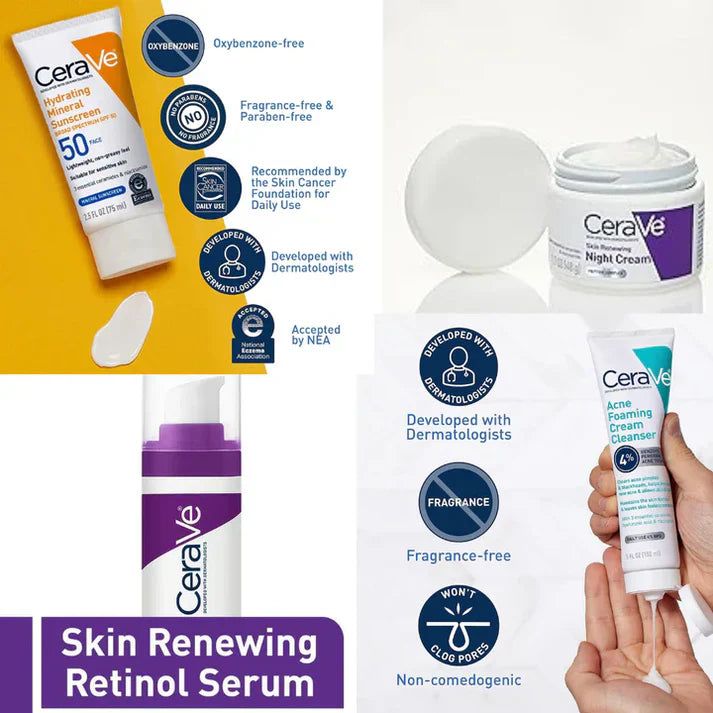 CeraVe 4-in-1 Skin Care Kit