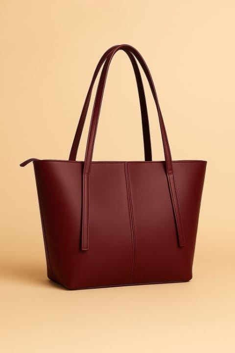 1 Piece Tote Handbag Elegant Design Premium Quality Smooth Finish Easy Carry