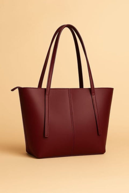 1 Piece Tote Handbag Elegant Design Premium Quality Smooth Finish Easy Carry