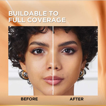 L'Oréal Paris Infallible 32H Fresh Wear Foundation, Full-coverage, Longwear, Weightless Smooth Finish, Water-proof and Transfer-proof, with Vitamin C 30ml