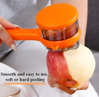 Multi‑Functional Vegetable & Fruit Peeler | With Integrated Storage Container